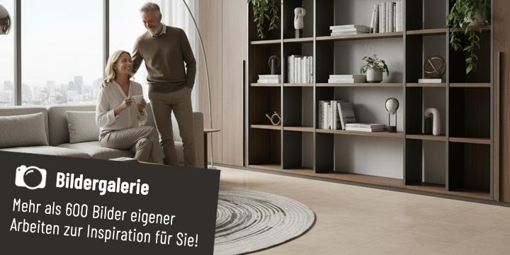 Keramikfliesen im Wohnzimmer